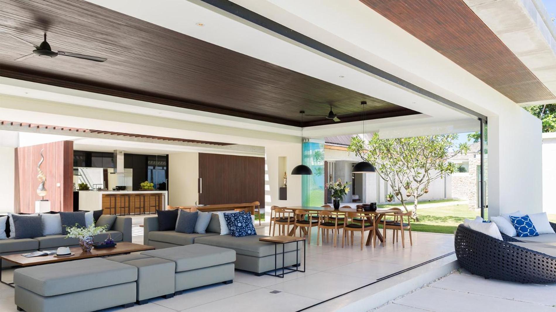 Fashionable Villa Malabar Beachfront 5 Bedrooms Plus 2 Kid'S Bedrooms Laem Sor Eksteriør bilde