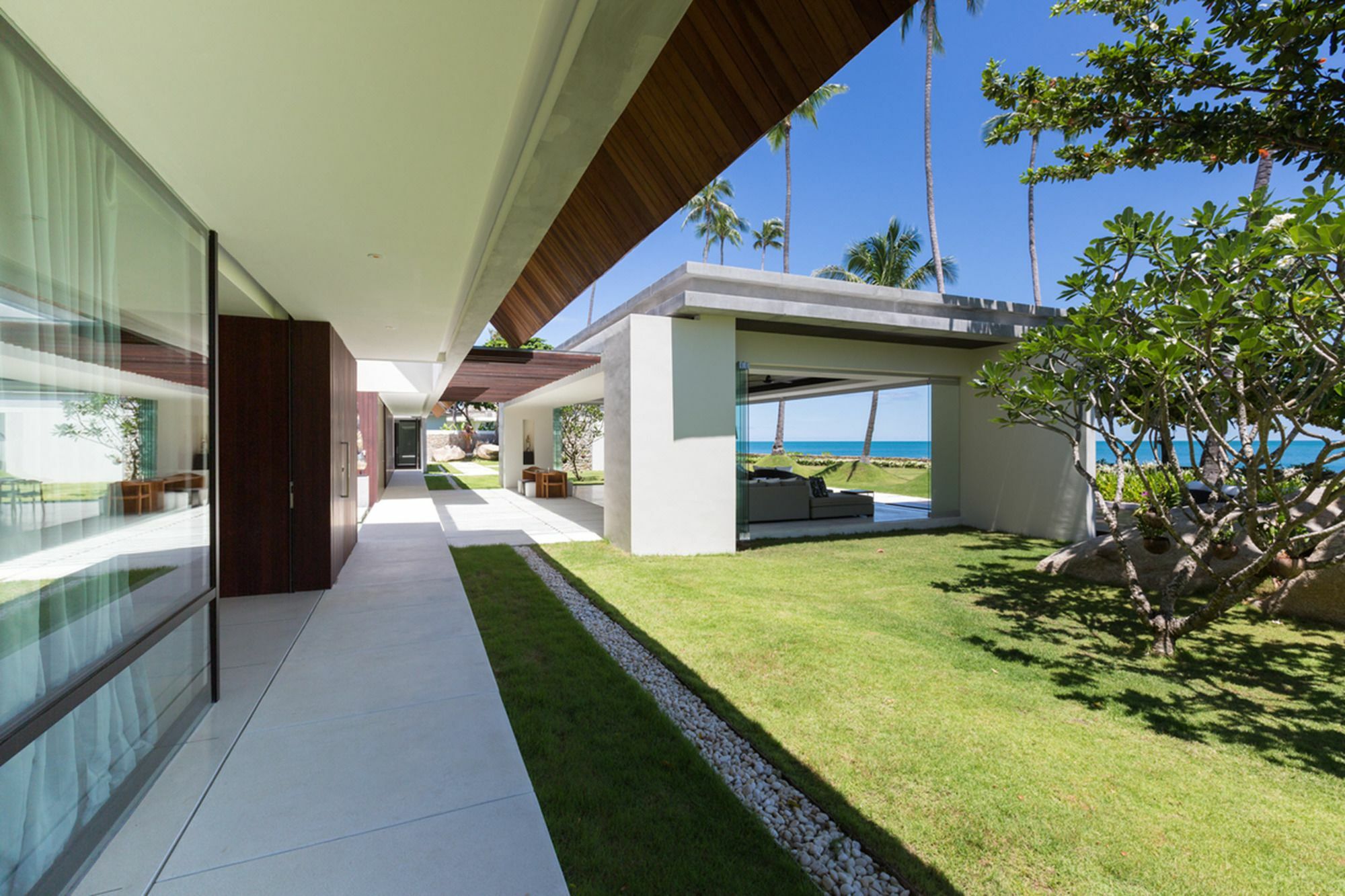 Fashionable Villa Malabar Beachfront 5 Bedrooms Plus 2 Kid'S Bedrooms Laem Sor Eksteriør bilde